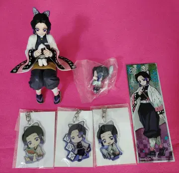 귀멸의 칼날 코쵸우 시노부 키링 씰 피규어 세트