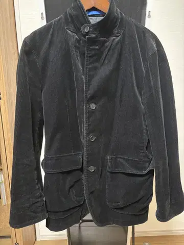 폴스미스 코듀로이 테일러드 자켓 블랙