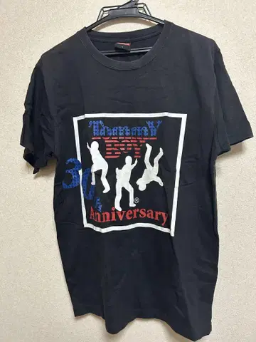 Tommy Boy 30th ANNIVERSARY 기념 T셔츠 블랙 L