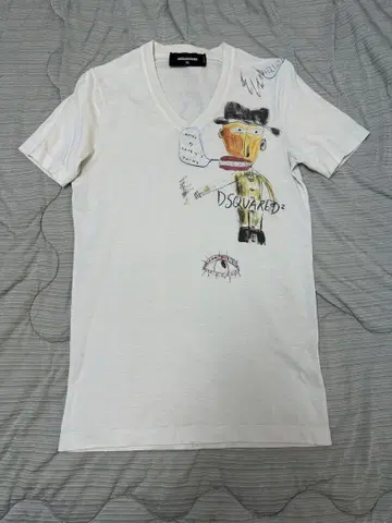 DSQUARED2 아트 프린트 T셔츠 XS