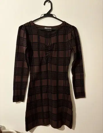 darich 체크 무늬 원피스