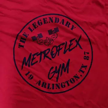 METROFLEX GYM 오리지널 셔츠 메트로플렉스 헬스장