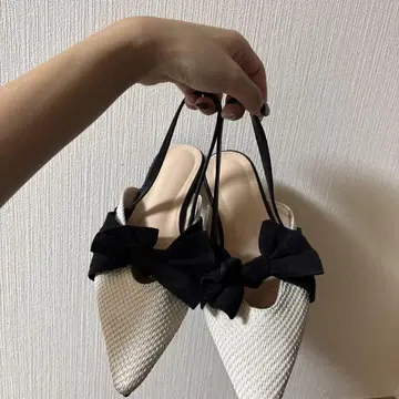 SHEIN 리본 포함 뮬 39