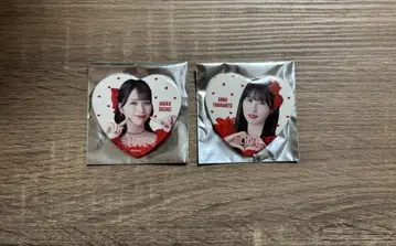 사사키 마이카 야마모토 안나 캔뱃지