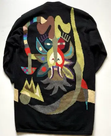 vintage made in ITALY ESCADA art knit
