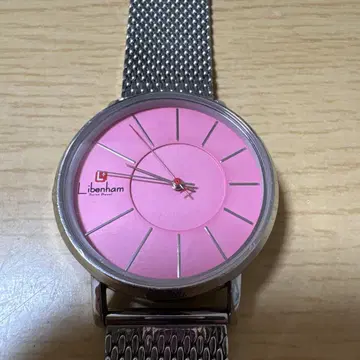 Liberham L-90032 자동 시계 핑크