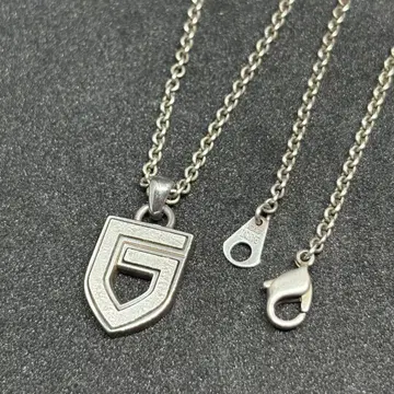 [ GARNI ] 가르니 로고 G 목걸이 45cm SILVER