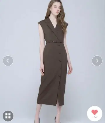 French Sleeve Tailored Dress