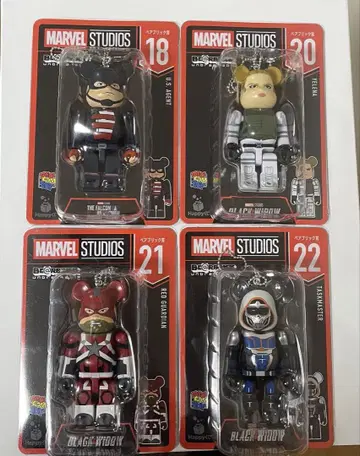 MARVEL 베어브릭 Happy 복권 18, 20, 21, 22