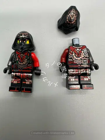 정품 레고 닌자고 아크로닉스 & 크룩스 미니 피규어