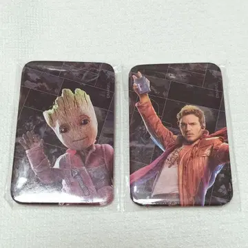 가디언즈 오브 갤럭시 캔뱃지 스퀘어 세트 MARVEL