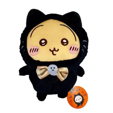 치이카와 검은 고양이 봉제 인형 토끼