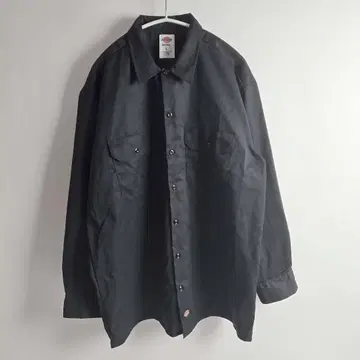 디키즈 Dickies 트윌 워크 셔츠 긴팔 L 블랙