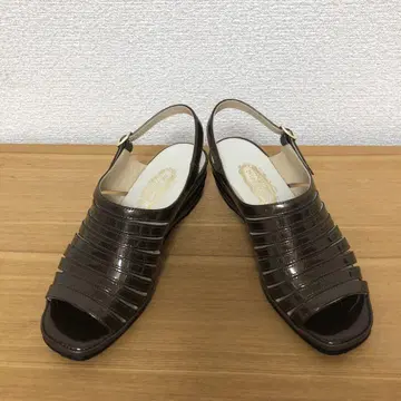 긴자 요시노야 샌들 브라운 22