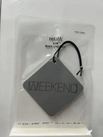 WEEKEND sequel retaw 콜라보 카태그 오리지널 그레이