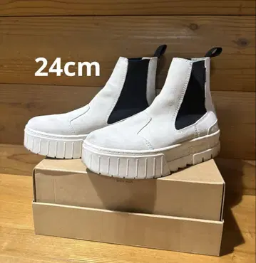 우먼 메이즈 첼시 스웨이드 부츠 24cm