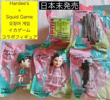 [ 초레어 ] Squid Game 오징어 게임 이카 게임 피규어 등 5종