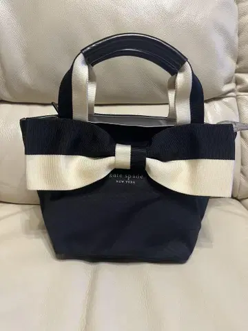 케이트 스페이드 리본 포함 미니 토트백 Kate Spade