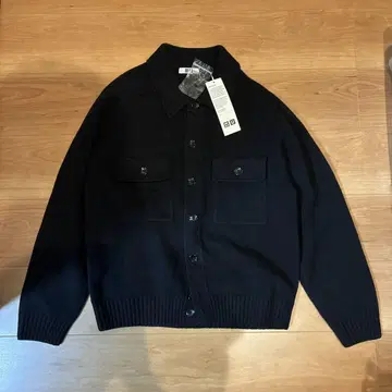 UNIQLO U 유니클로 라무 니트 자켓 미사용 새상품