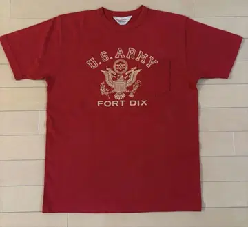 U.S. ARMY 티셔츠와 체크 셔츠 세트