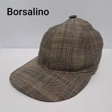 Borsalino 실크 린넨 캡 이탈리아제 M 58