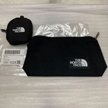 THE NORTH FACE 블랙 파우치 소품함 포함