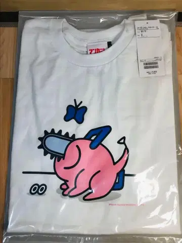 BEAMS x 체인소 맨 x FACE 콜라보 T셔츠 포치타 디자인
