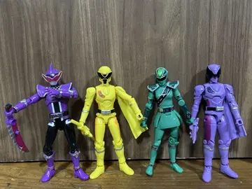 슈퍼전대 히어로 피규어 4체 세트