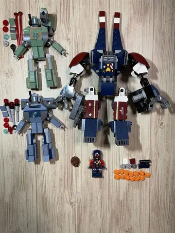 LEGO 디트로이트 스틸, 험머 드론 2체, 저스틴 하머 세트