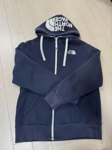 THE NORTH FACE 네이비 풀 집업 후드티 S