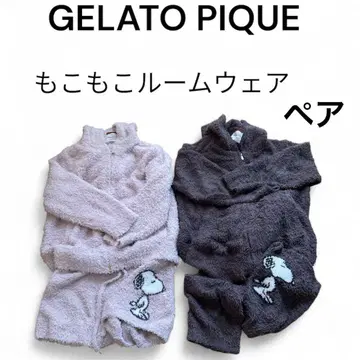 GELATO PIQUE 스누피 모코모코 룸웨어 페어
