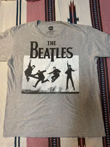 THE BEATLES 티셔츠 XL 사이즈 그레이