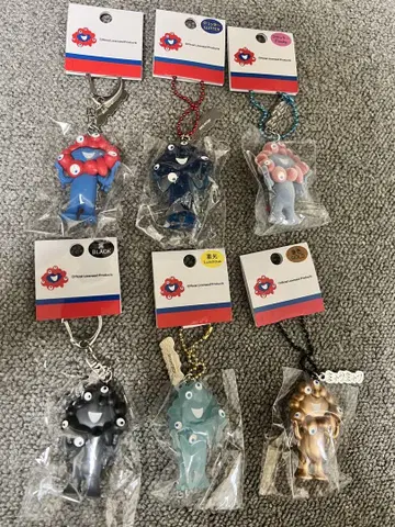 만박 미야쿠미야쿠 pvc 입체 키링 전 6종