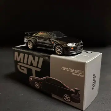 MINI GT 스카이라인 GT-R R34 1/64 미니카 570