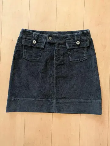 Patagonia 차콜 코듀로이 타이트 스커트 M 사이즈