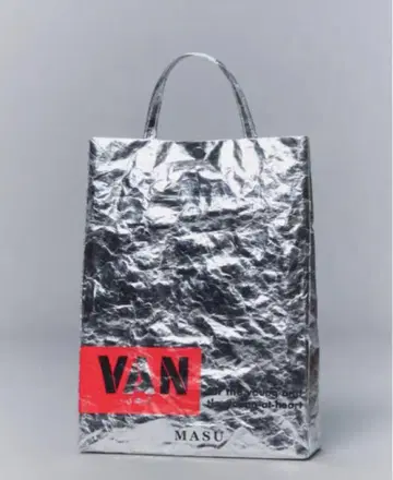 MASU x VAN SHOPPING BAG(SILVER)