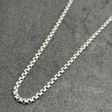 [ AQUA SILVER ] 아쿠아 실버 체인 45cm