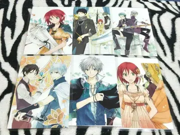 빨강머리 백설공주 엽서 6종류 세트 라미네이티드 낱개 판매