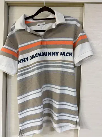 Jack Bunny!! 스트라이프 피케 셔츠 골프웨어