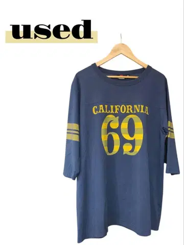 used CALIFORNIA 69 T셔츠 네이비