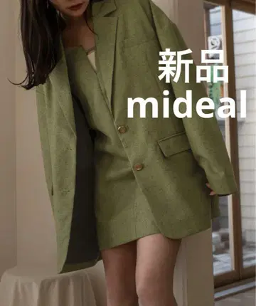 새상품 mideal 스프링 트위드 자켓 미니 원피스 셋업