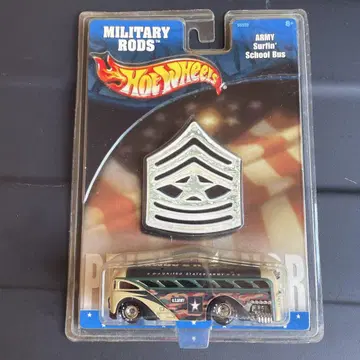 Hot Wheels Army Surfin' School Bus