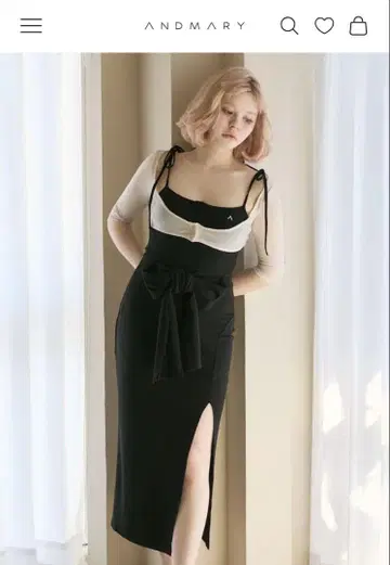 Lady like ribbon dress
