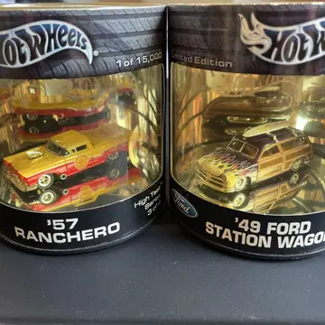 Hot Wheels 한정판 '57 란체로 & '49 포드 왜건