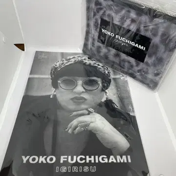 YOKO FUCHIGAMI 클리어 파우치 클리어 파일