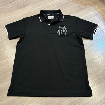 JACK BUNNY 블랙 피케 셔츠