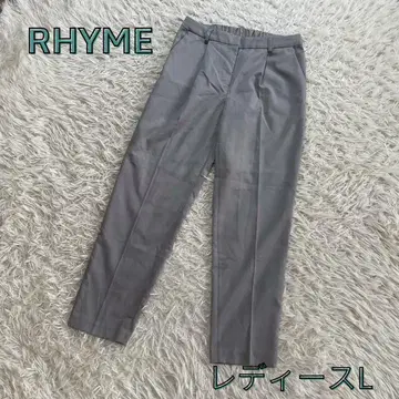 RHYME 여성용 테이퍼드 팬츠 L