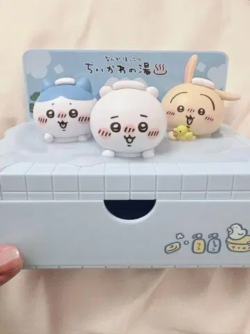 치이카와 (먼작귀) 1등 복권 A상 포근한 목욕탕 소품함 피규어