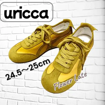 새상품 완판템 우리카 uricca 스니커즈 머스타드