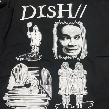 DISH// Horror 셔츠 XL